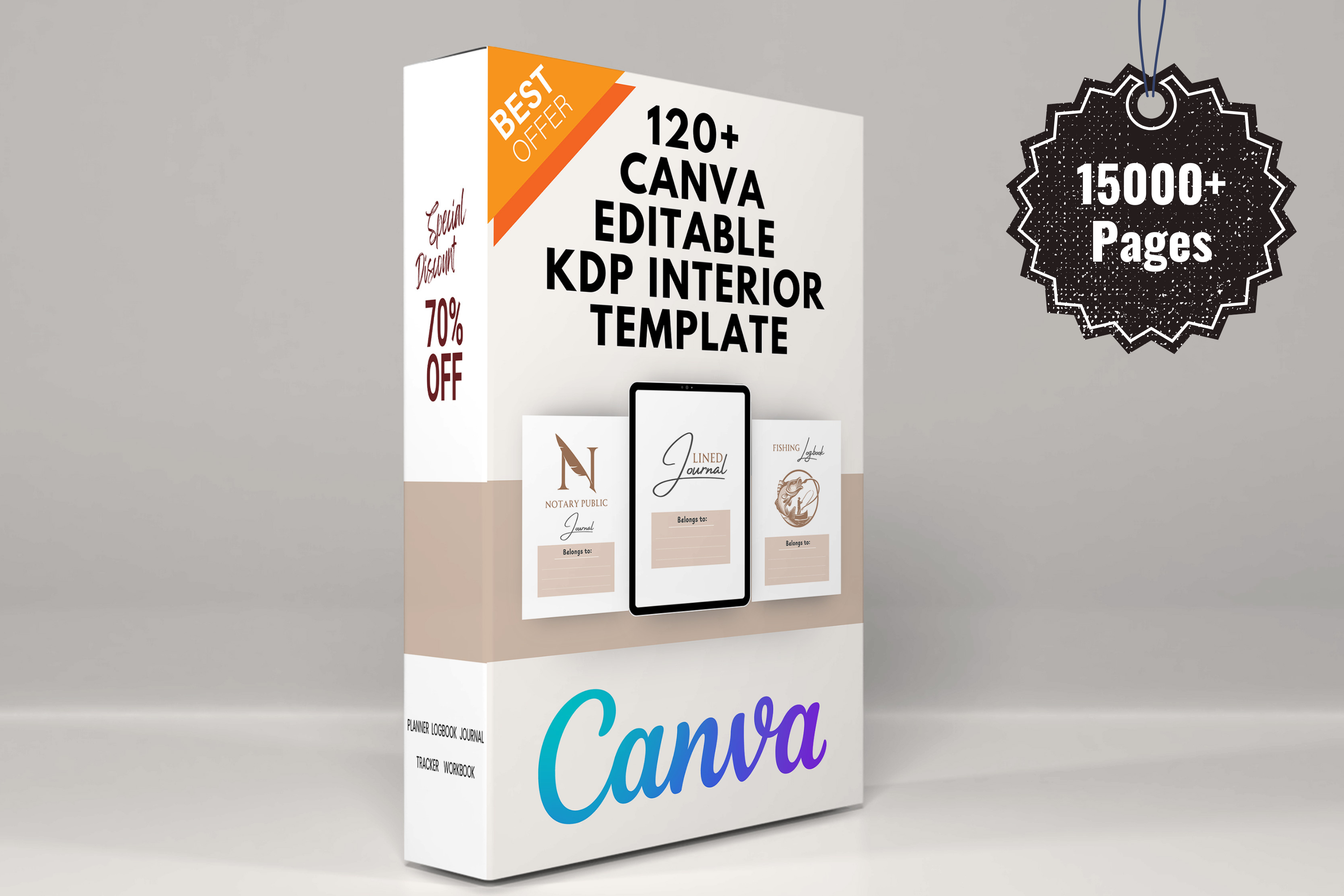120+ Canva Editable KDP Interior Template Graphic by KDPISH · Creative ...
