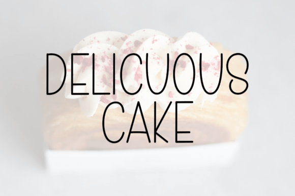 Butter Candy Font - Preview 6