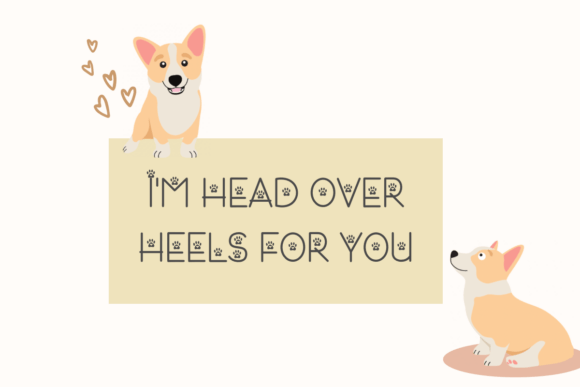 Dog Lover Font - Preview 1