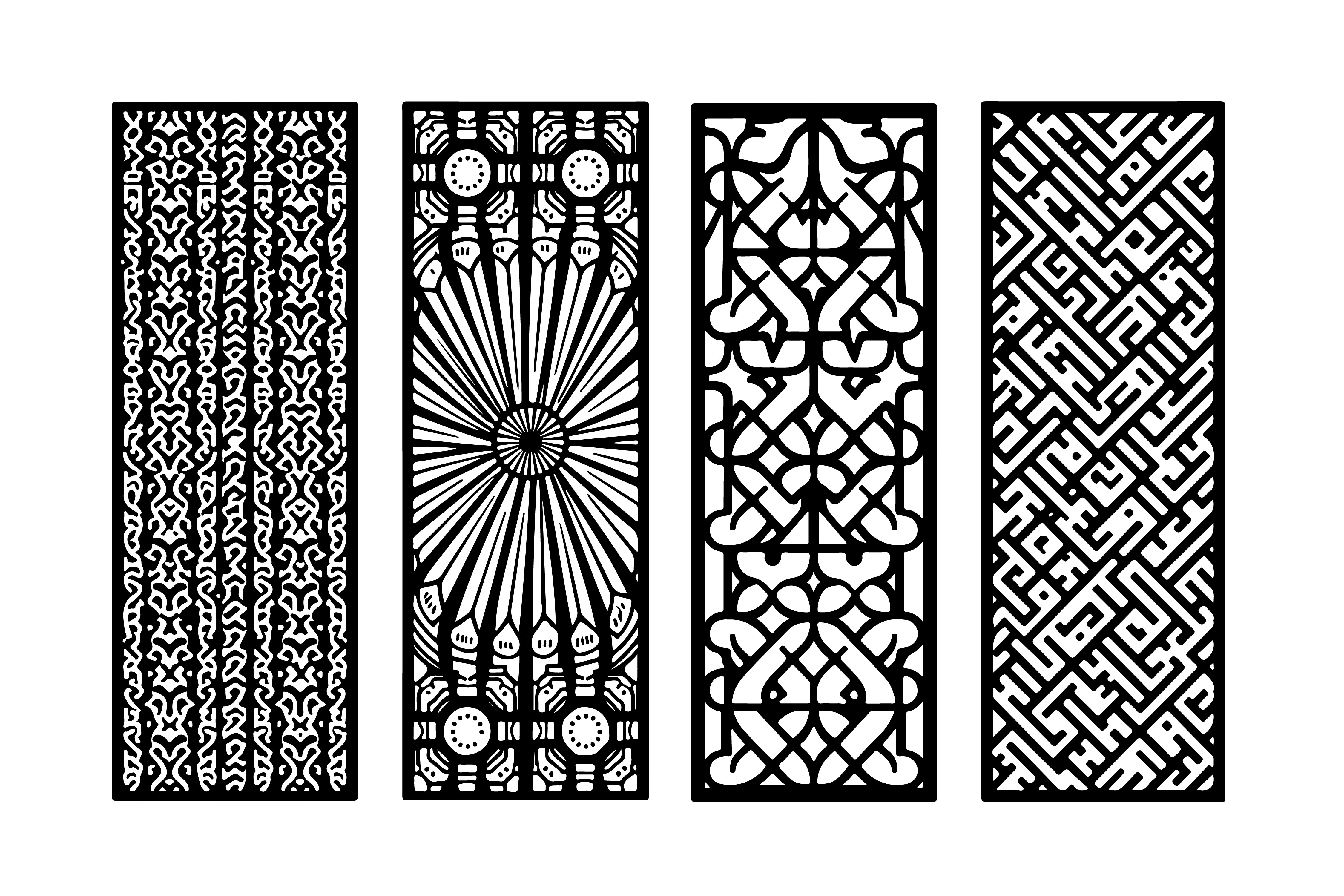 Decorative Panel Layout Elegant Decorative Panel Design Bundle Graphic by Creativelab19 ...
