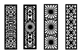 Decorative Panel Layout Elegant Decorative Panel Design Bundle Graphic by Creativelab19 ...