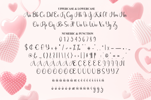 Heart Font - Preview 6