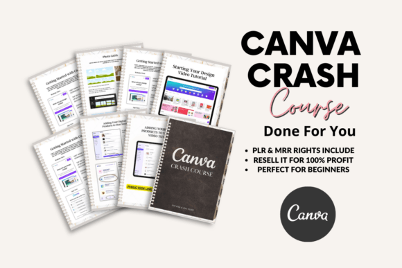 Plr Doneforyou Canva Crash Course Graphics