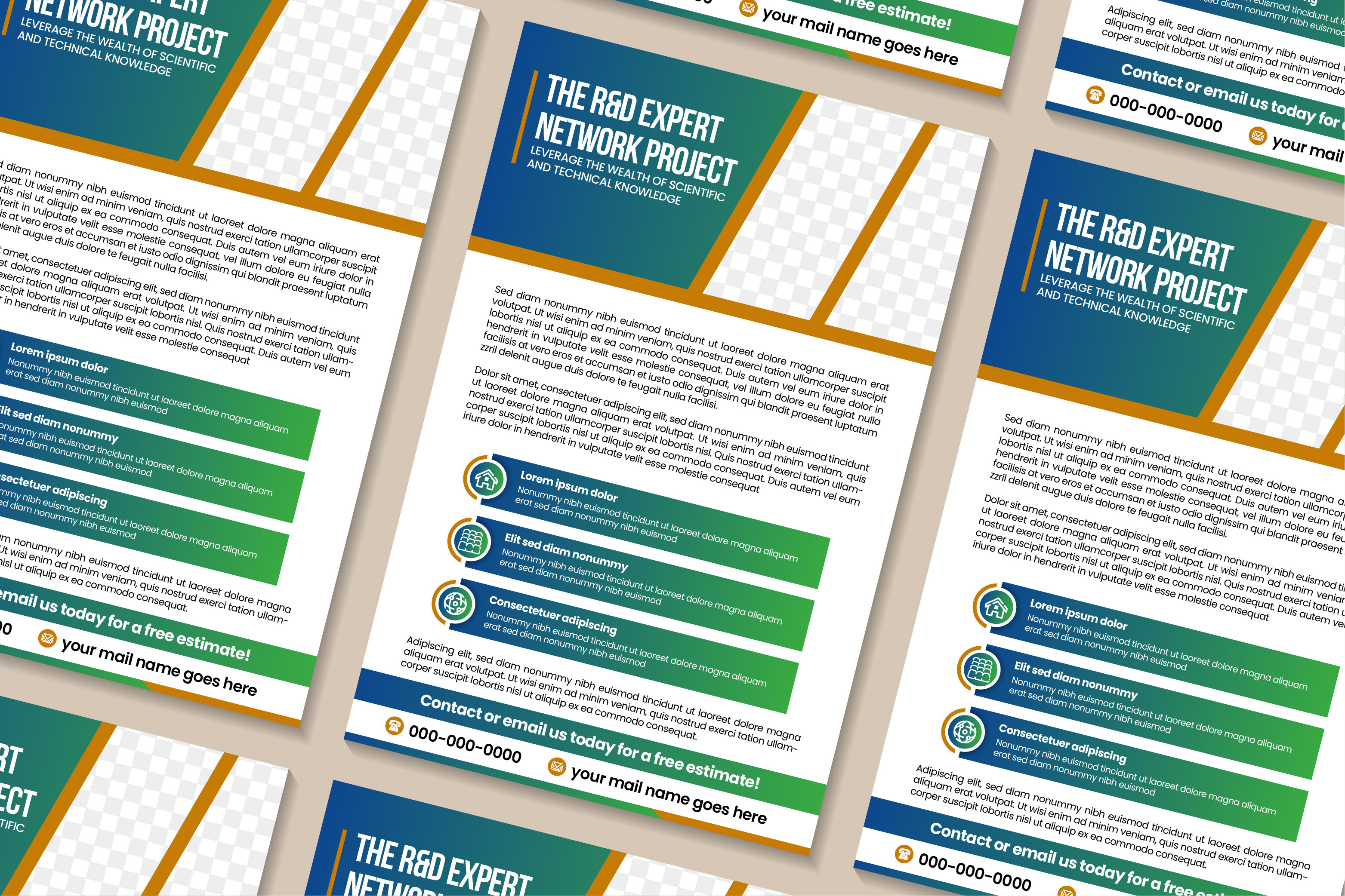 R&D Expert Vertical Flyer Graphic by noory.shopper · Creative Fabrica