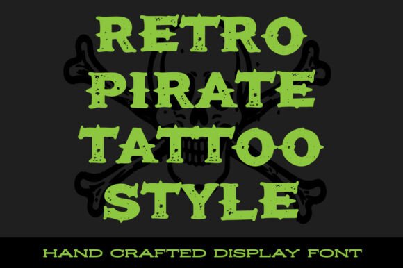 Skullywag Font PNG with transparent background - Preview 2