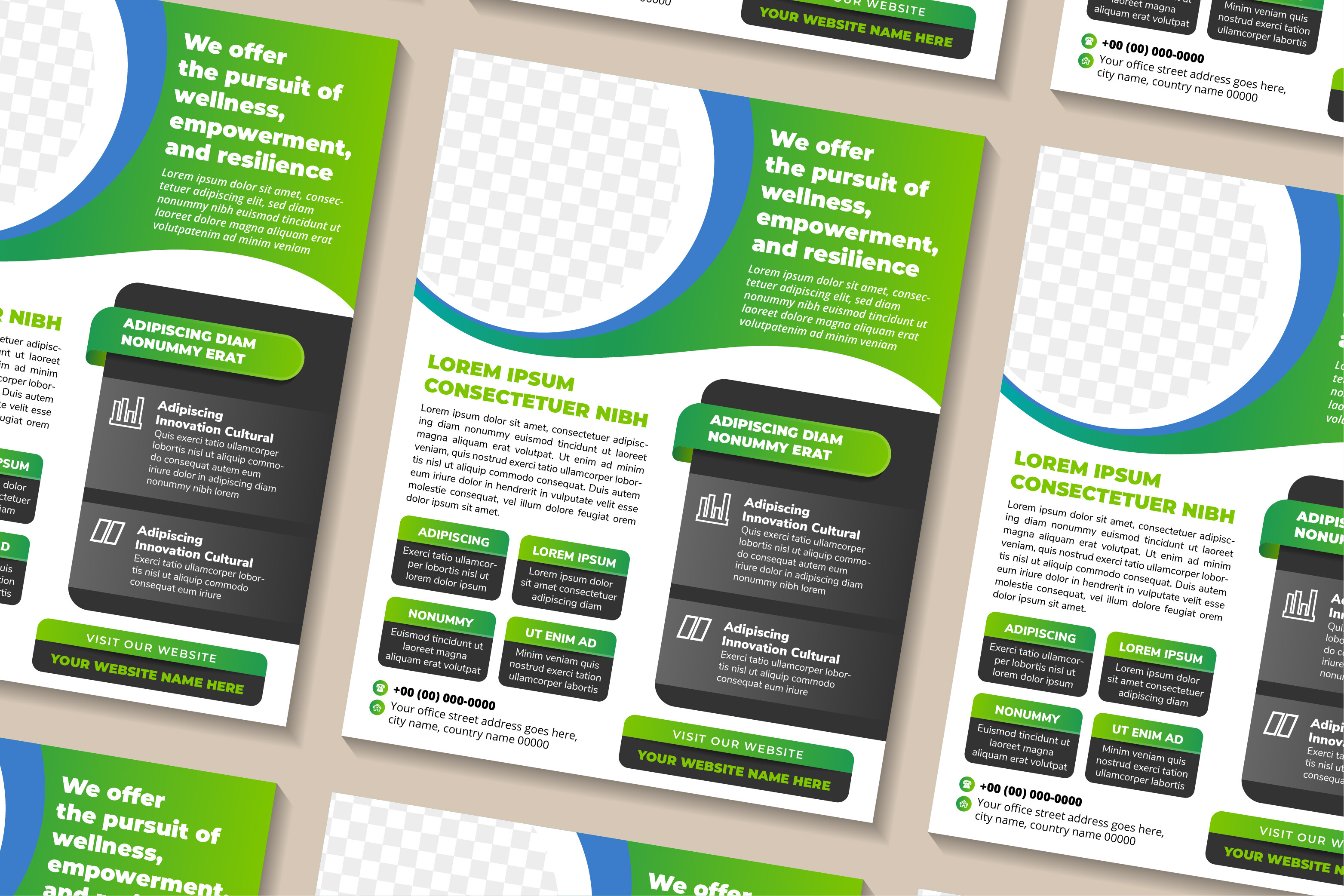 We Offer Vertical Flyer Graphic by noory.shopper · Creative Fabrica