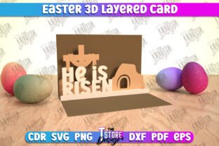 3d Easter Pop Up Card SVG Bundle · Creative Fabrica