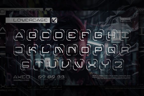 Axeo Font - Preview 3