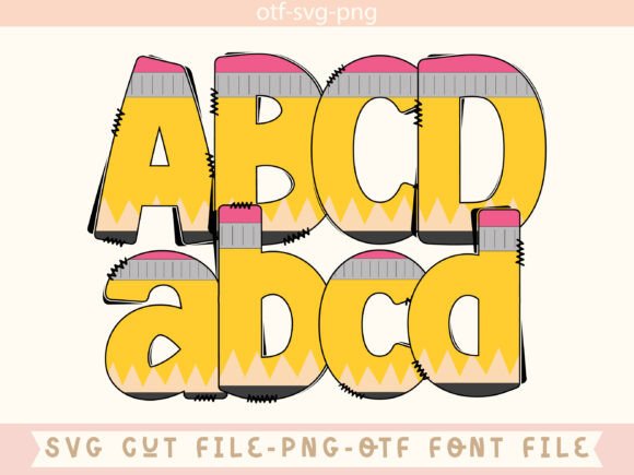 Back to School Font - Preview 2