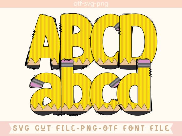 Back to School Font - Preview 3
