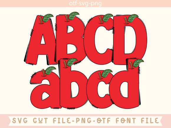 Back to School Font - Preview 4