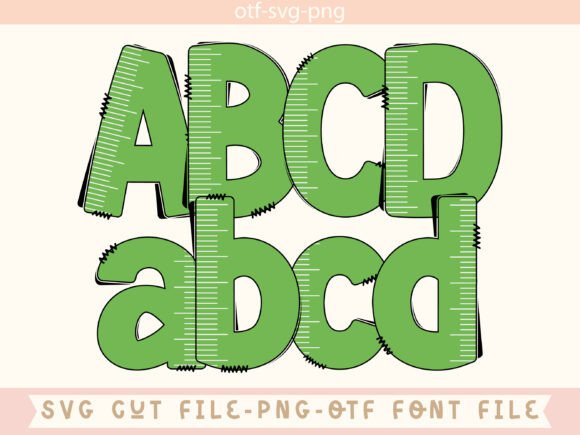 Back to School Font - Preview 5