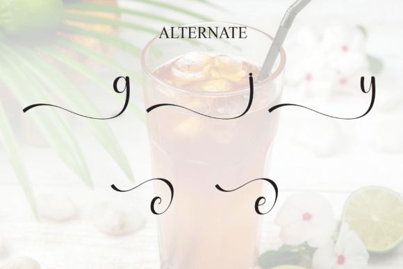 Beverage Font - Preview 6