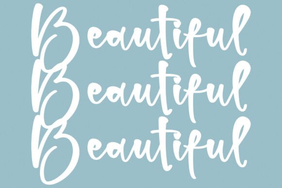 Blissful Christmas Font - Preview 5