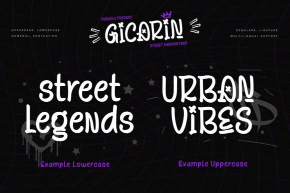 Gicarin Font - Preview 1