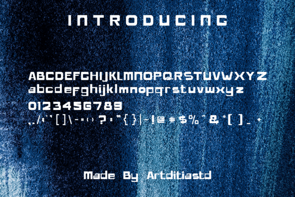 Guedi Font PNG with transparent background - Preview 1