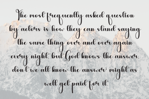 Handmade Font - Preview 5