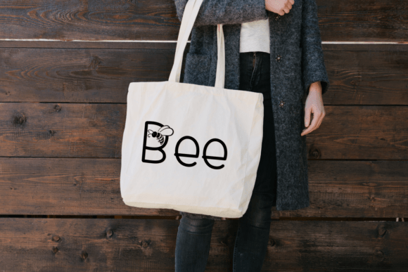 Love Bee Font PNG with transparent background - Preview 1