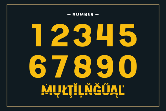Rasegad Font font preview - 4