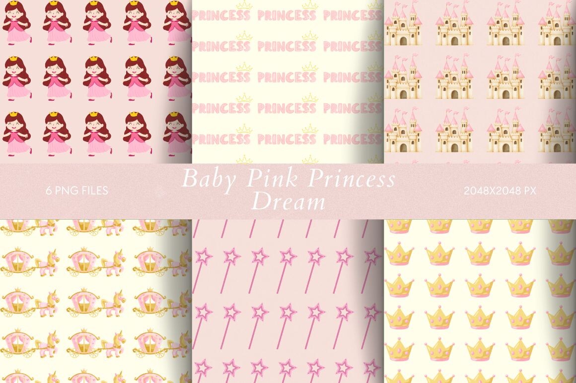 Baby Pink Princess Dream Graphic by All_Design98 · Creative Fabrica