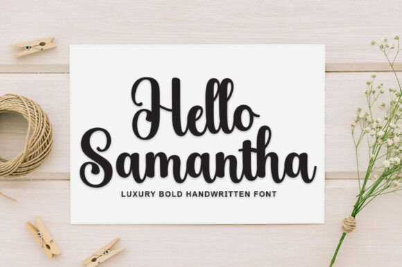 Bold Rough Font - Preview 4