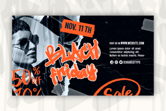 Break Rebel Font - Preview 4