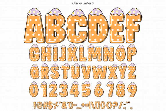 Chicky Easter Font - Preview 4