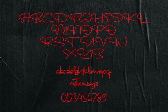 Christmas Delevery Font - Preview 1