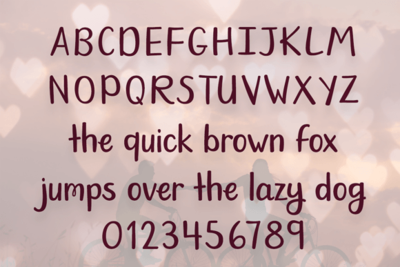 Days of Love Font - Preview 1