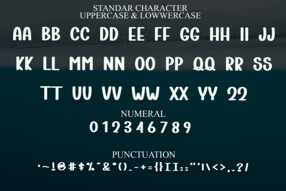 Elegant Sunrise Font PNG with transparent background - Preview 2