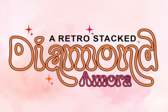Kids Stacked Outline Font - Preview 1