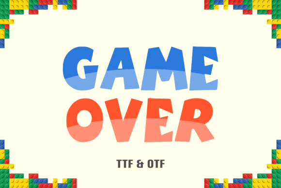 Mini Rocket Font PNG with transparent background - Preview 2