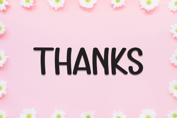 Pink Cute Font PNG with transparent background - Preview 6