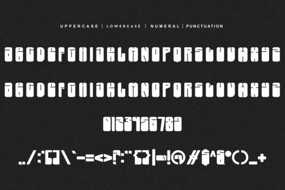 Roundsog Font PNG with transparent background - Preview 3