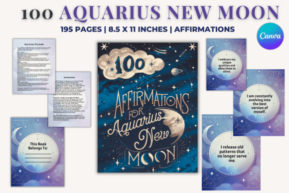 Affirmations for New Moon in Aquarius
