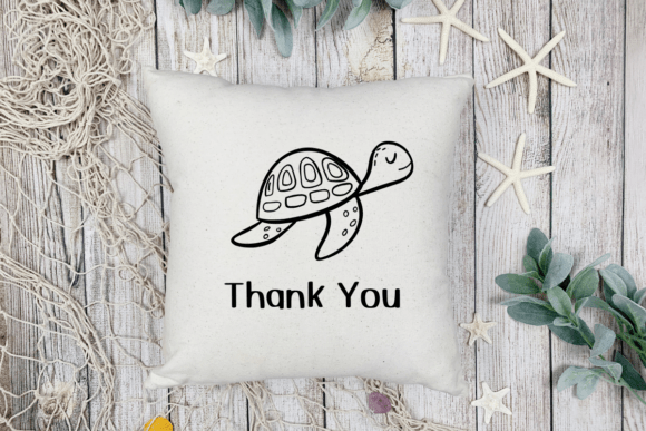 Aquatic Animal Font - Preview 6
