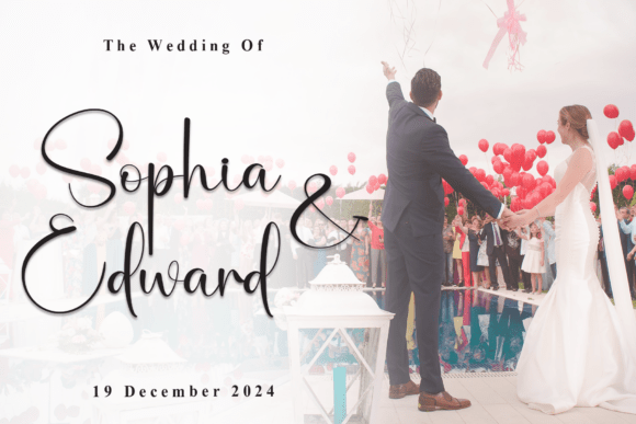 Birthday Font - Preview 1