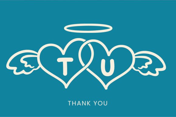 Connected Heart Font - Preview 6