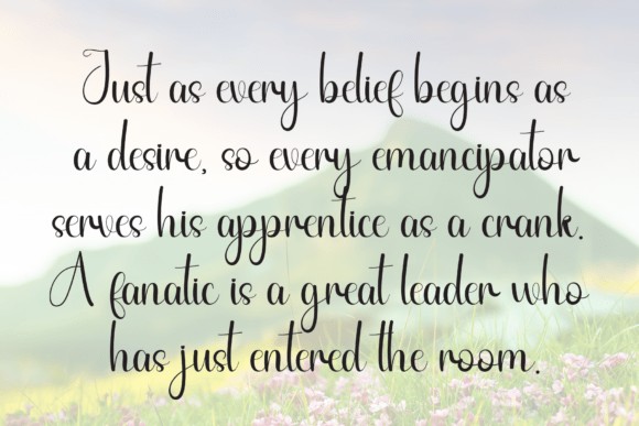 Dandelion Font - Preview 5