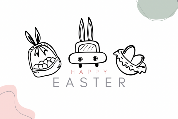 Easter Doodle Font - Preview 6