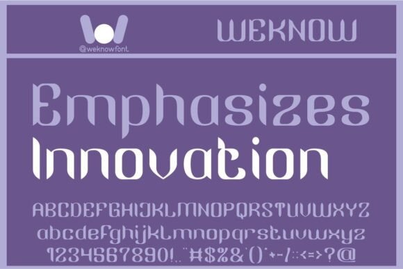 Engine of Progress Font - Preview 4