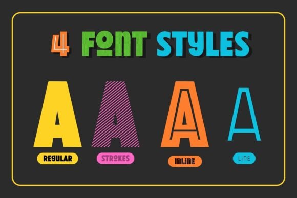 Fox Felix Font PNG with transparent background - Preview 1