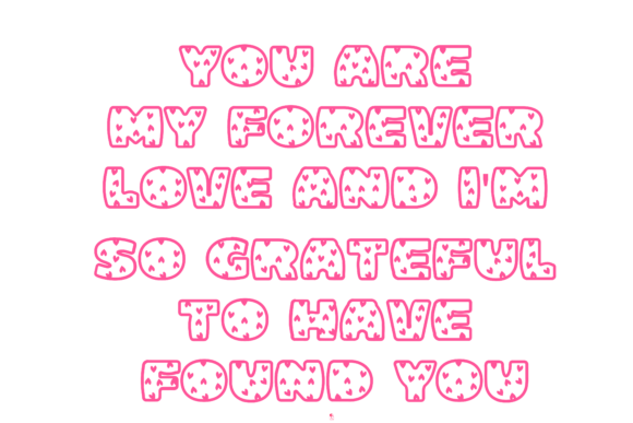 Fulkadot Love Font - Preview 3