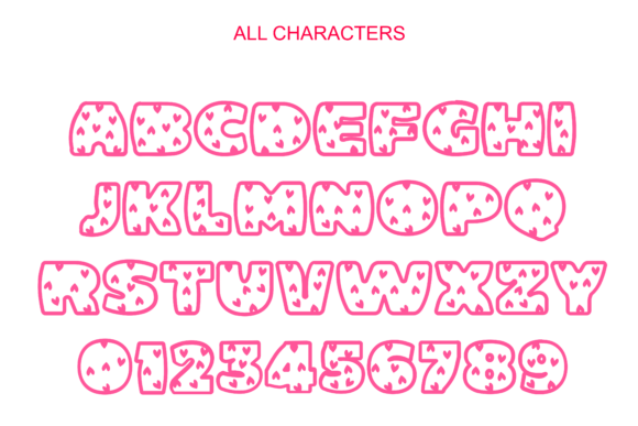 Fulkadot Love Font - Preview 6