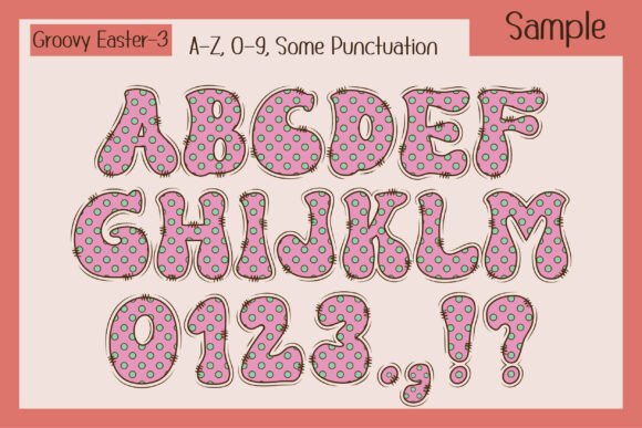Groovy Easter Font - Preview 4