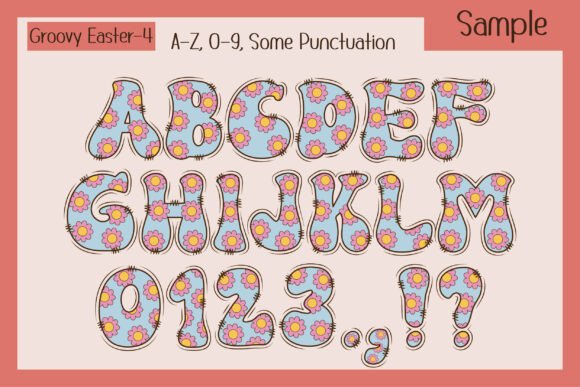 Groovy Easter Font - Preview 5