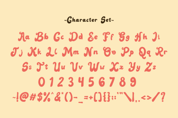 Groovy Tunes Font - Preview 1