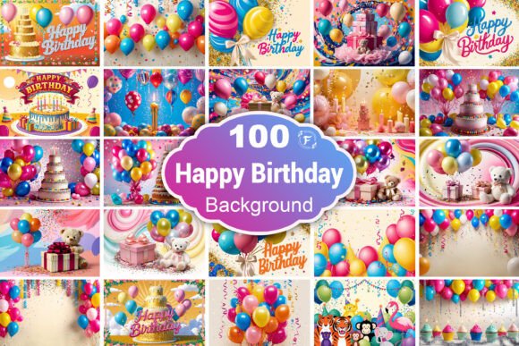 Happy Birthday Background Graphic Backgrounds By Forhadx5