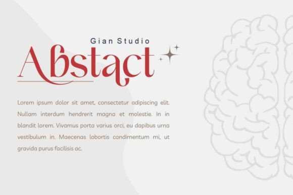 Helvellyn Serif Font PNG with transparent background - Preview 1