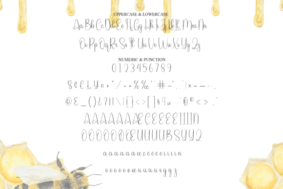 Honey Font - Preview 6